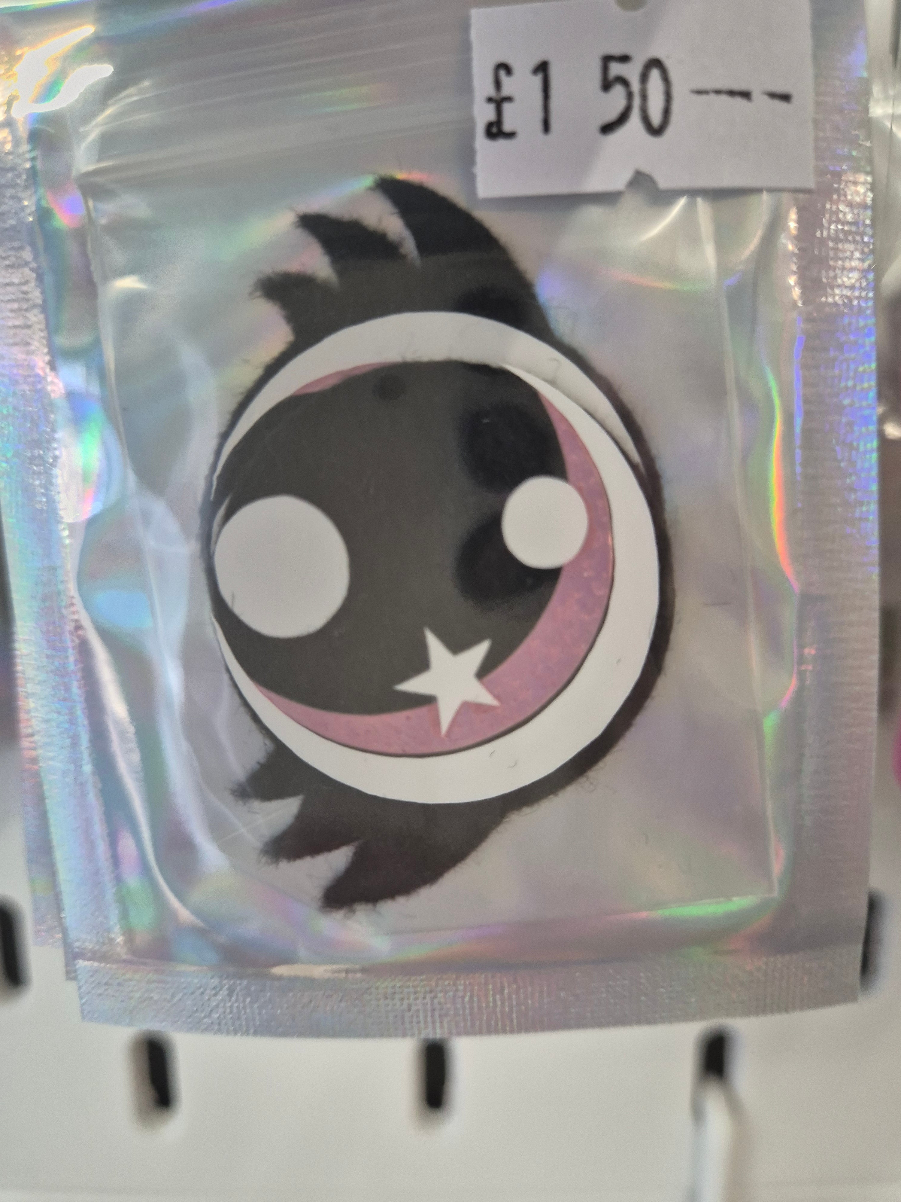 30mm Felt eyes with eyelashes