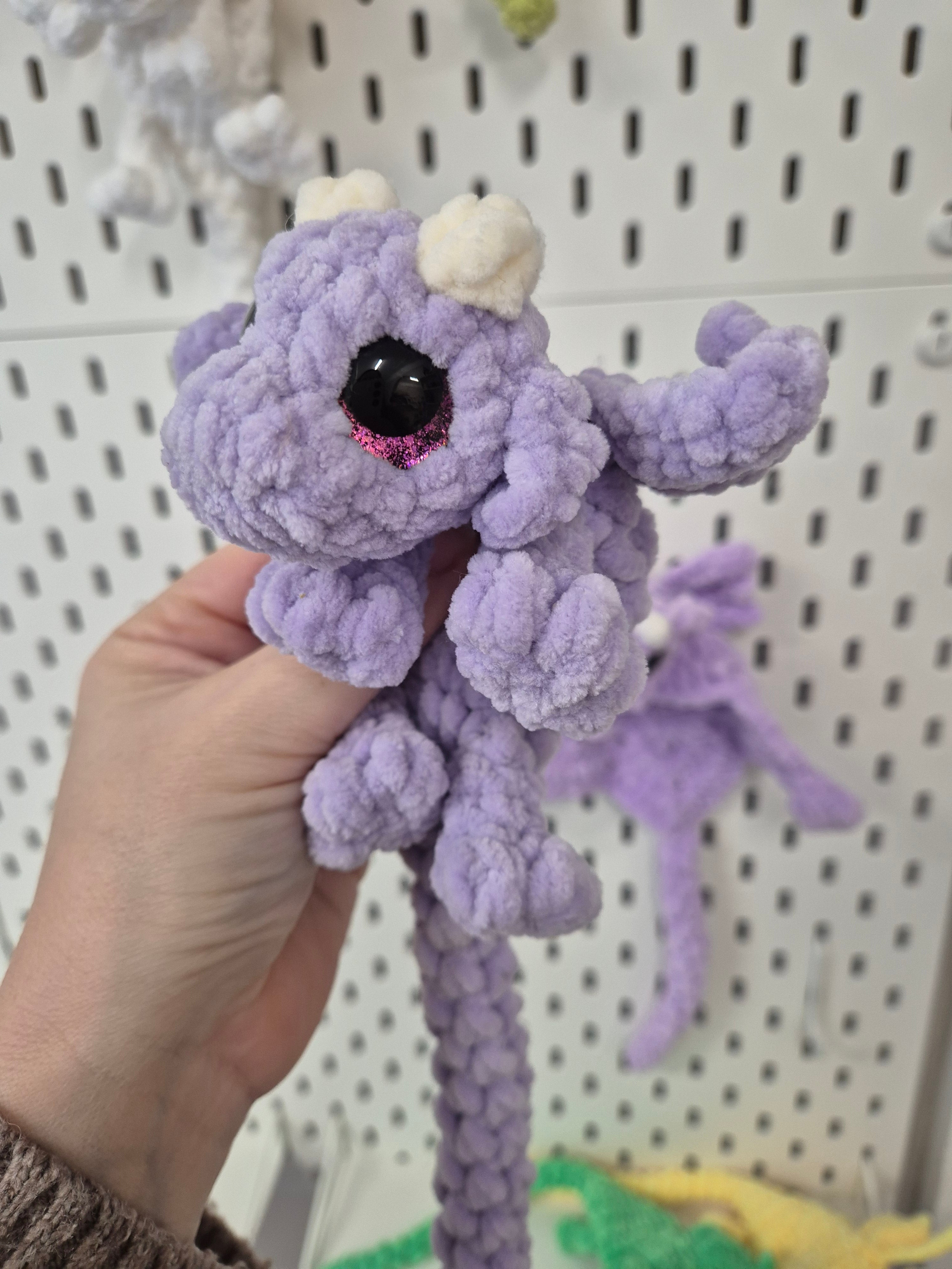 Diddy Dragon Palm sized snugglers