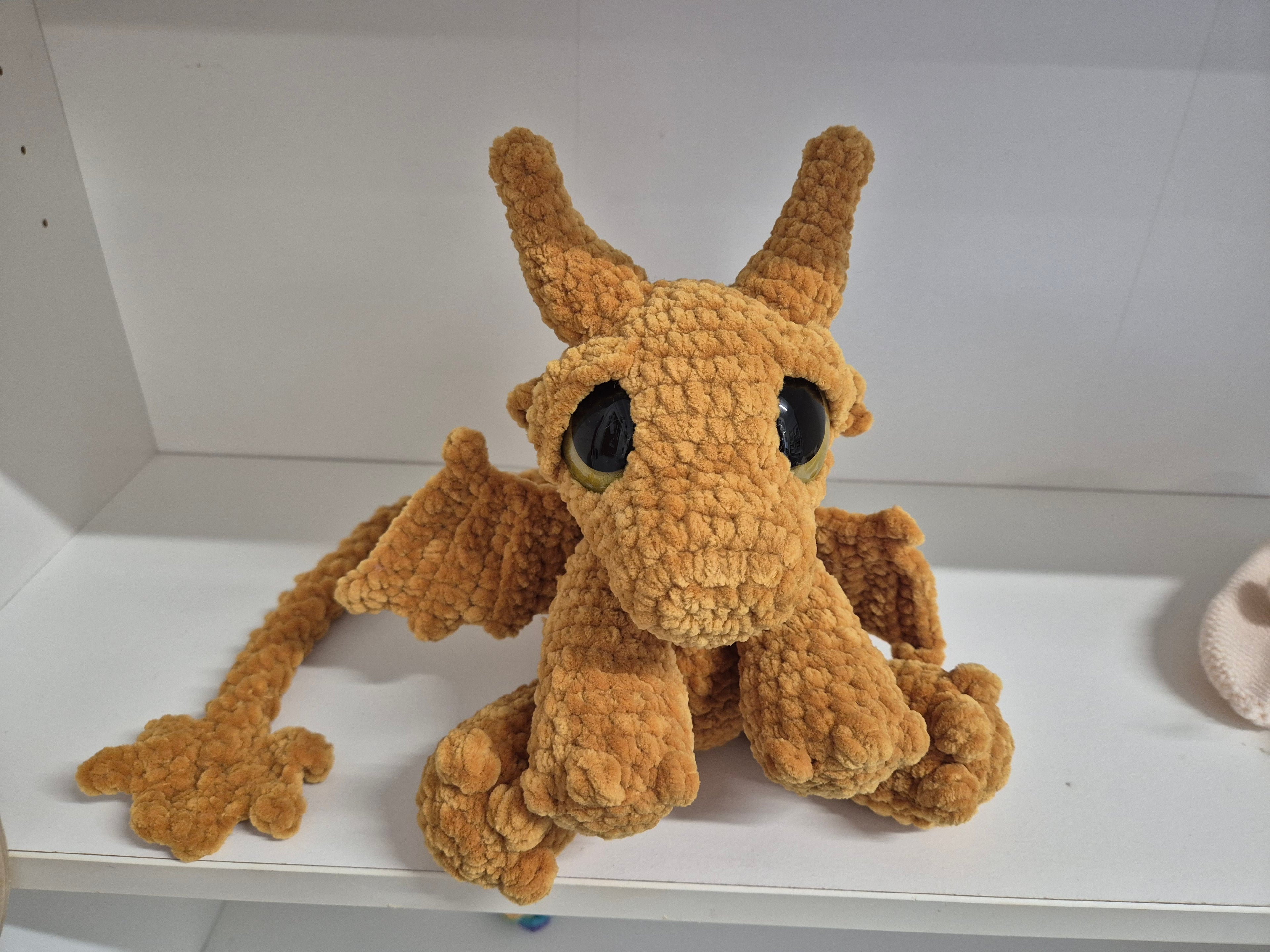 Andarna Golden Dragon Cuddle Buddy