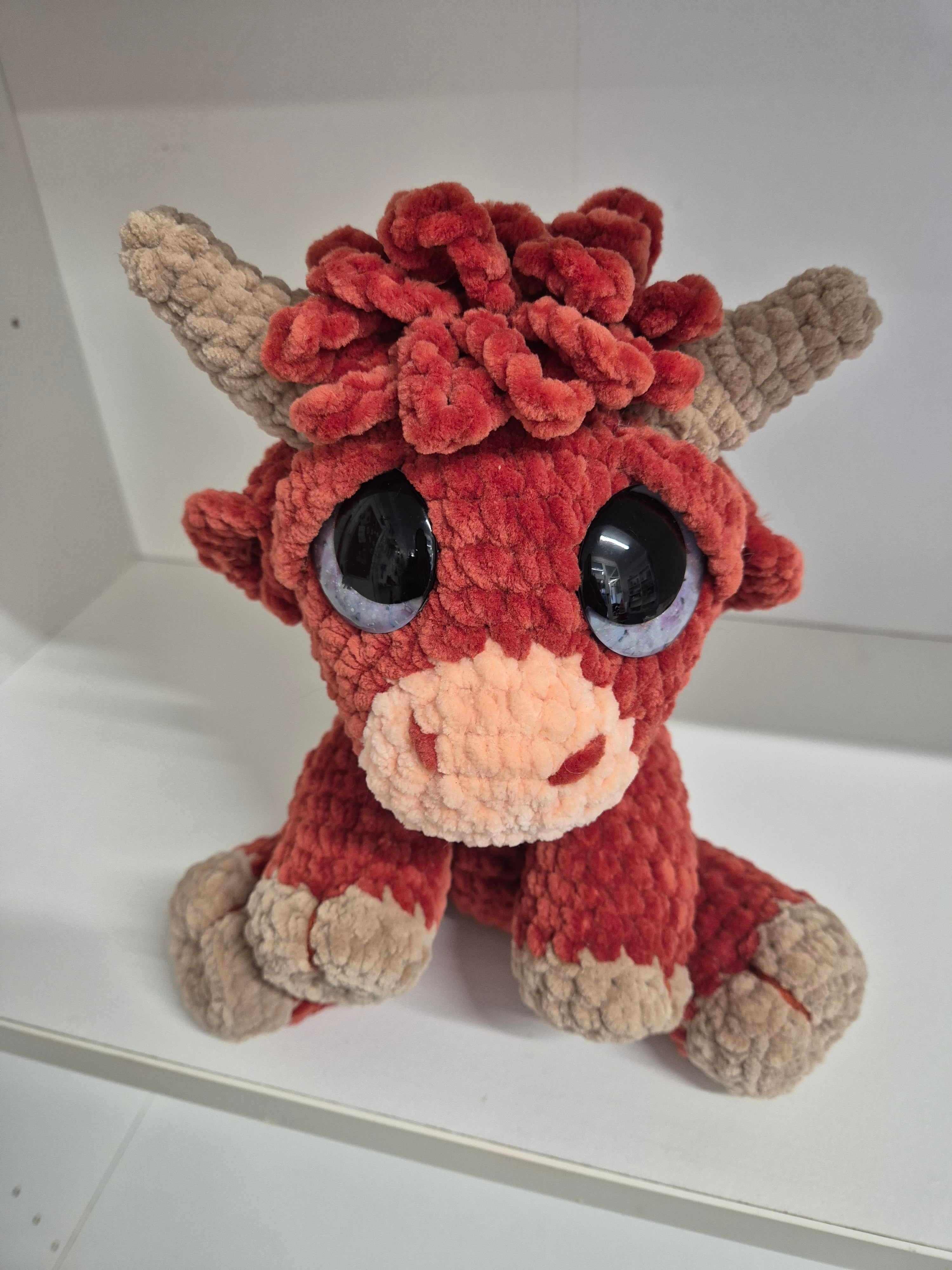 Highland Cow Cuddle Buddy