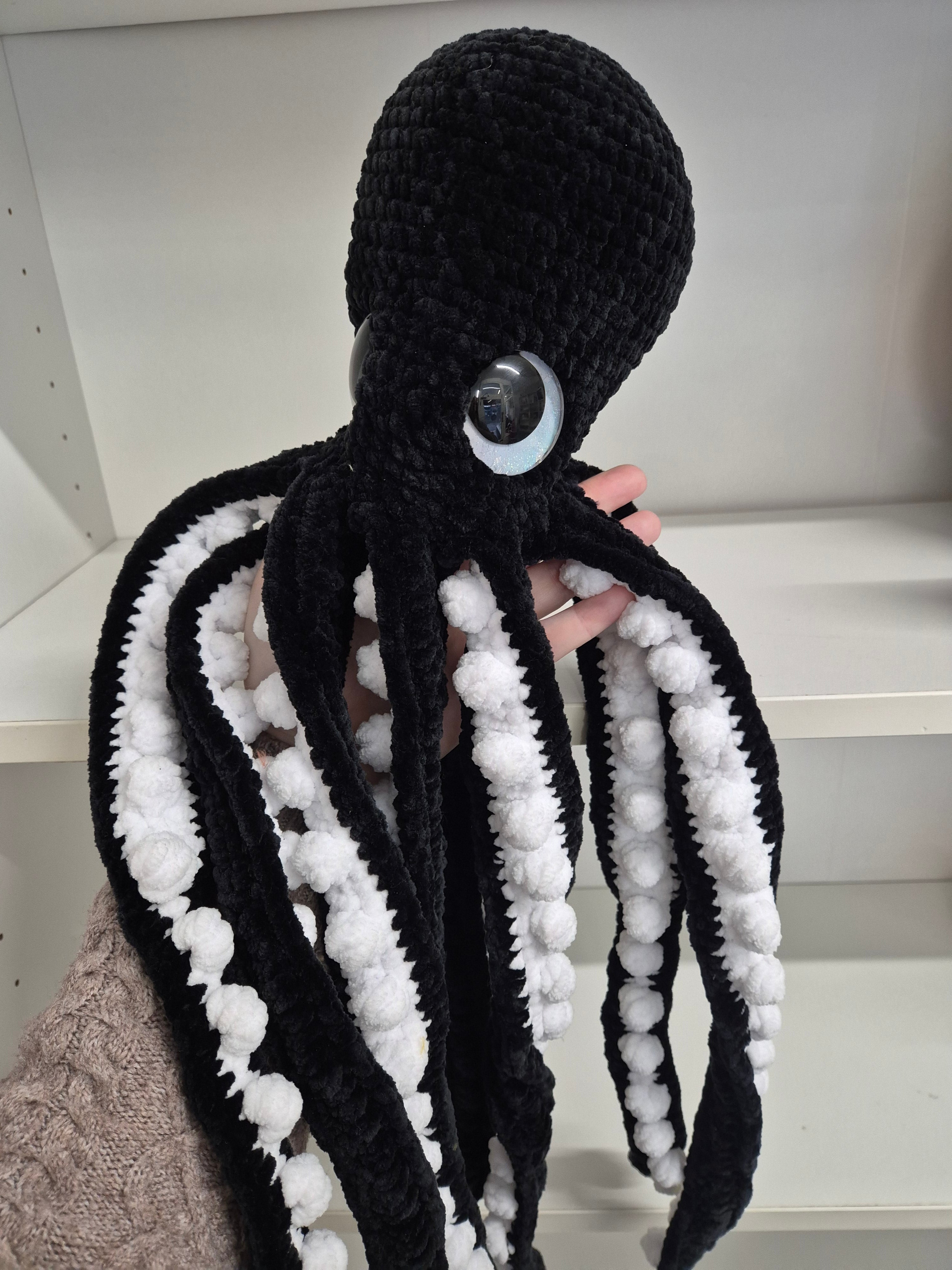 Large Black Octopus