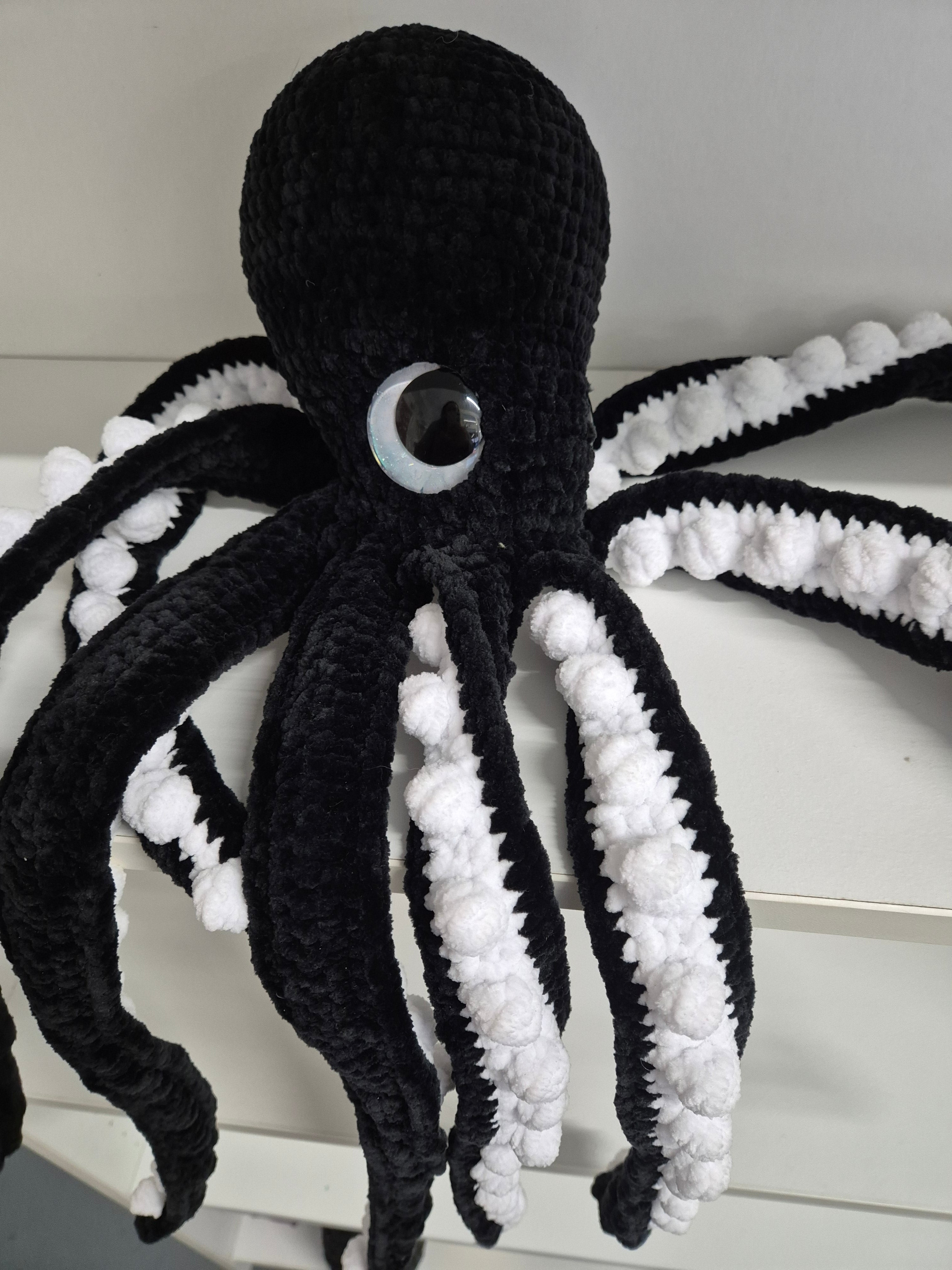 Large Black Octopus