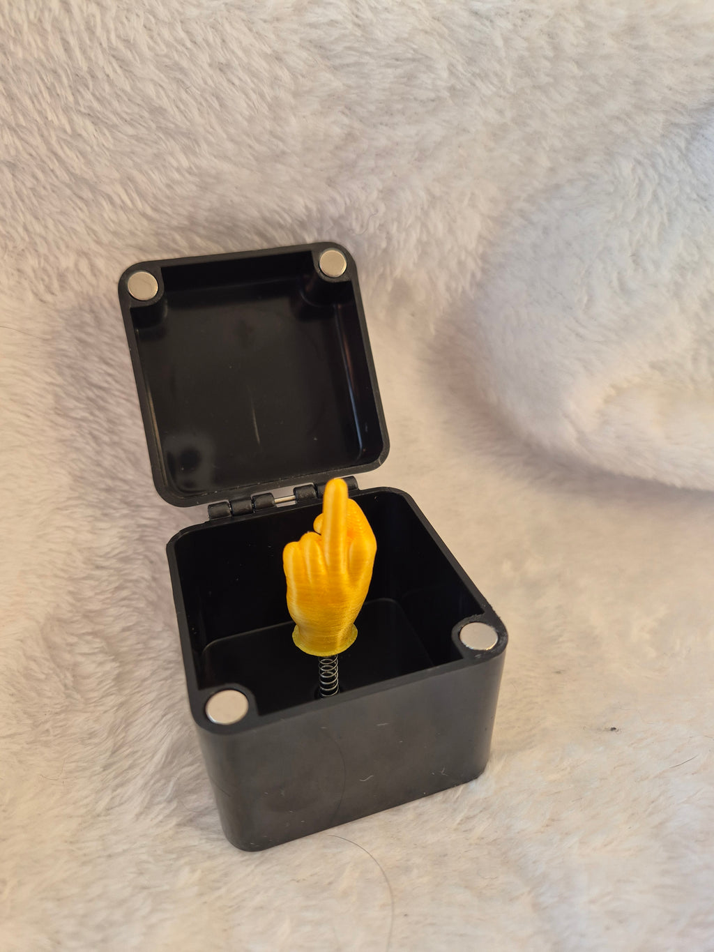 Gift box - middle finger